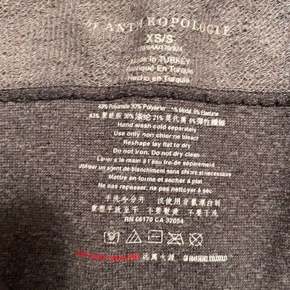 EUC Anthropologie Heather Gray Jenny Seamless T-back Bralette - Size XS/S - Picture 10 of 10